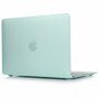 Husă transparentă mată pentru MacBook Air 13" (A1237 / A1304 / A1369 / A1466) - verde pastel