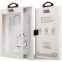 Karl Lagerfeld Choupette Eat carcasă pentru iPhone 13 Pro Max - transparent