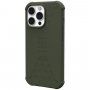 UAG Standard Issue husă rezistentă din silicon pentru iPhone 13 Pro - măslinie