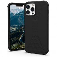 UAG Standard Issue husă rezistentă din silicon pentru iPhone 13 Pro Max - negru