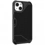 UAG Metropolis carcasă flip rezistentă pentru iPhone 13 - kevlar negru