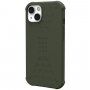 UAG Standard Issue husă rezistentă din silicon pentru iPhone 13 - măslinie