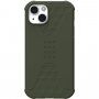 UAG Standard Issue husă rezistentă din silicon pentru iPhone 13 - măslinie