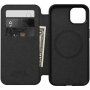 Nomad MagSafe Rugged Folio husă flip din piele pentru iPhone 13 - maro
