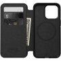 Nomad MagSafe Rugged Folio husă flip din piele pentru iPhone 13 Pro - maro