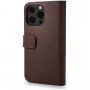 Decoded Wallet carcasă flip pentru iPhone 13 Pro - maro