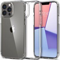 Carcasă Spigen Ultra Hybrid pentru iPhone 13 Pro Max - transparent