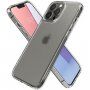 Spigen Quartz Hybrid husă mată cu partea din spate din sticlă pentru iPhone 13 Pro Max - transparent