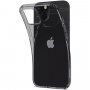 Spigen Crystal Flex husă transparentă pentru iPhone 13 mini - negru