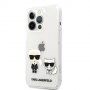 Karl Lagerfeld Ikonik carcasă pentru iPhone 13 Pro Max - transparent