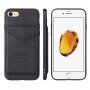Taokkim husă de protecție din piele PU cu buzunar în stil retro pentru iPhone 6 / 6S - negru