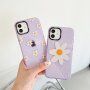 Husă transparentă din plastic moale pentru iPhone 12 Pro Max - margarete