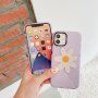 Husă transparentă din plastic moale pentru iPhone 12 Pro Max - margarete