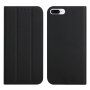 Husă flip magnetică, pentru iPhone 7 Plus / 8 Plus - negru