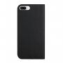 Husă flip magnetică, pentru iPhone 7 Plus / 8 Plus - negru