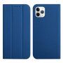 Husă flip magnetică, pentru iPhone 12 Pro Max - albastru regal
