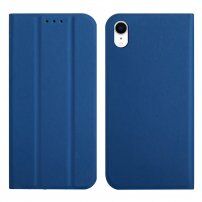 Husă flip magnetică, pentru iPhone XR - albastru regal
