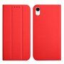Husă flip magnetică, pentru iPhone XR - roșu