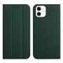 Husă flip magnetică, pentru iPhone 12 mini - verde