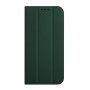 Husă flip magnetică, pentru iPhone 12 mini - verde