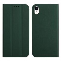 Husă flip magnetică, pentru iPhone XR - verde