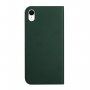 Husă flip magnetică, pentru iPhone XR - verde