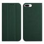 Husă flip magnetică, pentru iPhone 7 Plus / 8 Plus - verde