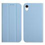 Husă flip magnetică, pentru iPhone XR - albastru