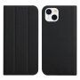 Husă flip magnetică, pentru iPhone 13 - negru