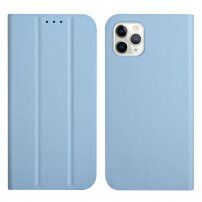 Husă flip magnetică, pentru iPhone 13 Pro Max - albastru