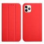Husă flip magnetică, pentru iPhone 13 Pro Max - roșu