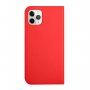 Husă flip magnetică, pentru iPhone 13 Pro Max - roșu