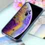 Carcasă din silicon cu suport de încărcare Magsafe pentru iPhone XS Max - albastru