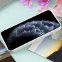 Carcasă din silicon cu suport de încărcare Magsafe pentru iPhone 11 Pro Max - alb