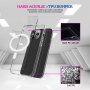 Husă de protecție cu suport de încărcare MagSafe pentru iPhone 13 Pro Max - transparent