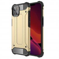 Carcasă Super rezistentă "Armor", pentru iPhone 13 - auriu