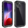 Husă de protecție 360° pentru iPhone 13 - negru