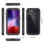 Husă de protecție 360° pentru iPhone 13 - negru