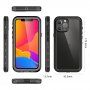 Husă de protecție 360° pentru iPhone 13 Pro Max - negru