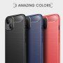Carcasă rezistentă cu textură șlefuită, pentru iPhone 13 mini - albastru