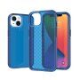Husă de protecție transparentă cu model pentru iPhone 13 Pro - albastru