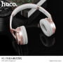 Căşti wireless Bluetooth HOCO, pentru Apple iPhone - roz-auriu