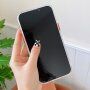 Carcasă din marmură rezistentă la zgârieturi pentru iPhone 13 Pro - albastru deschis