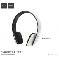 Căşti wireless Bluetooth HOCO, cu control pentru dispozitive Apple - alb