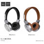 Căşti Bluetooth HOCO, pliabile, pentru dispozitive Apple - negru