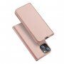 DUX DUCIS husă tip flip pentru iPhone 13 mini - roz-auriu