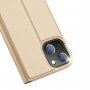 DUX DUCIS husă tip flip pentru iPhone 13 mini - auriu