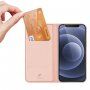 DUX DUCIS husă tip flip pentru iPhone 13 - roz-auriu