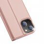 DUX DUCIS husă tip flip pentru iPhone 13 - roz-auriu