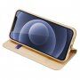 DUX DUCIS husă tip flip pentru iPhone 13 - auriu